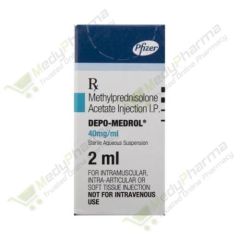Buy Depo-Medrol 40 MgInjection (2 ml) Online
