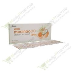 Buy Mucinac 600 Mg Effervescent  Online