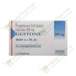 Buy Gestone 200 Soft Gelatin Capsule Online